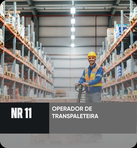 Curso NR 11: Operador de Transpaleteira