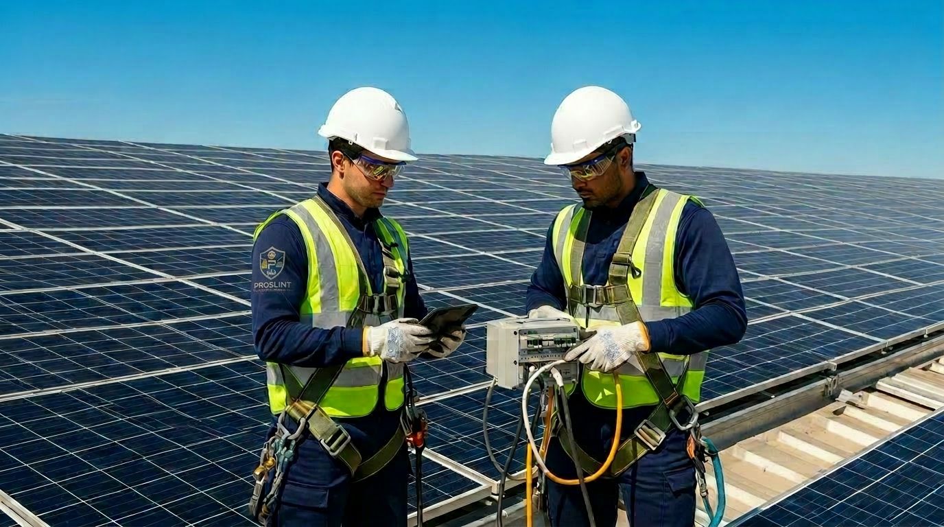 Energia limpa, contas menores, conformidade total.